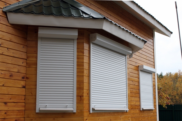 Vandal-proof shutters with installation in the Moscow region